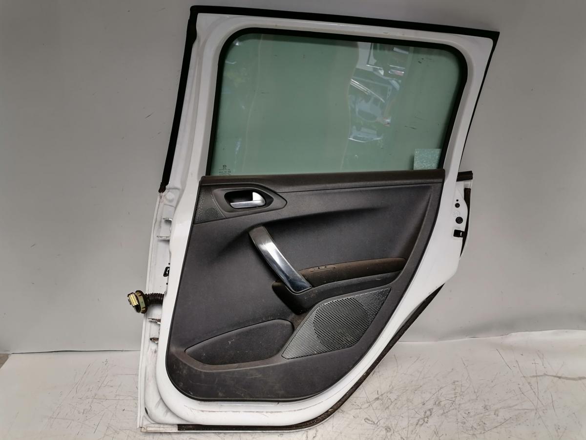 Peugeot 2008 original T&uuml;r hinten rechts KWE Wei&szlig; Rohbau Bj.2014